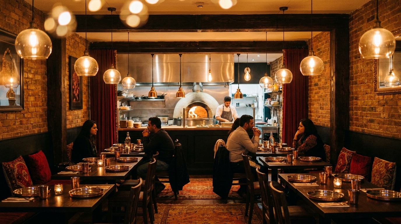 Inside Tandoor et Grille